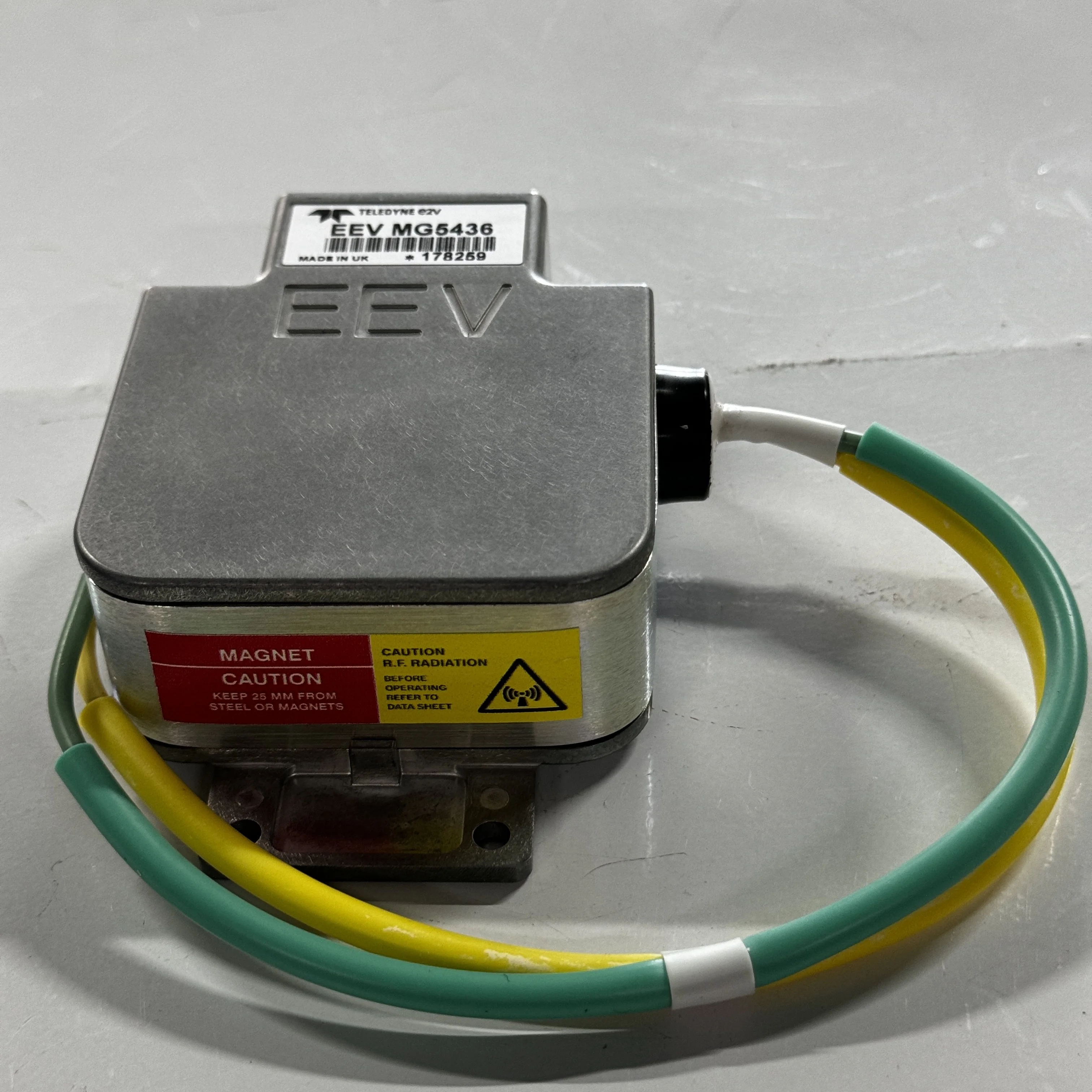 ATLAS E2V EEV MG5436 X-band морской радиолокационный магнетрон
