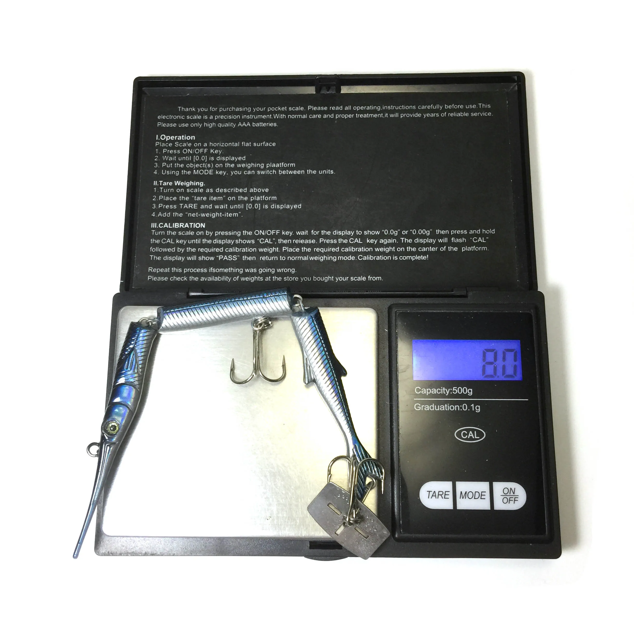 High Quality 16.5cm 8.0g Bionic Bait Fishing Lures False Hard Minnow Stainless Steel ABS Material Lake Stream Trout Cheep Price