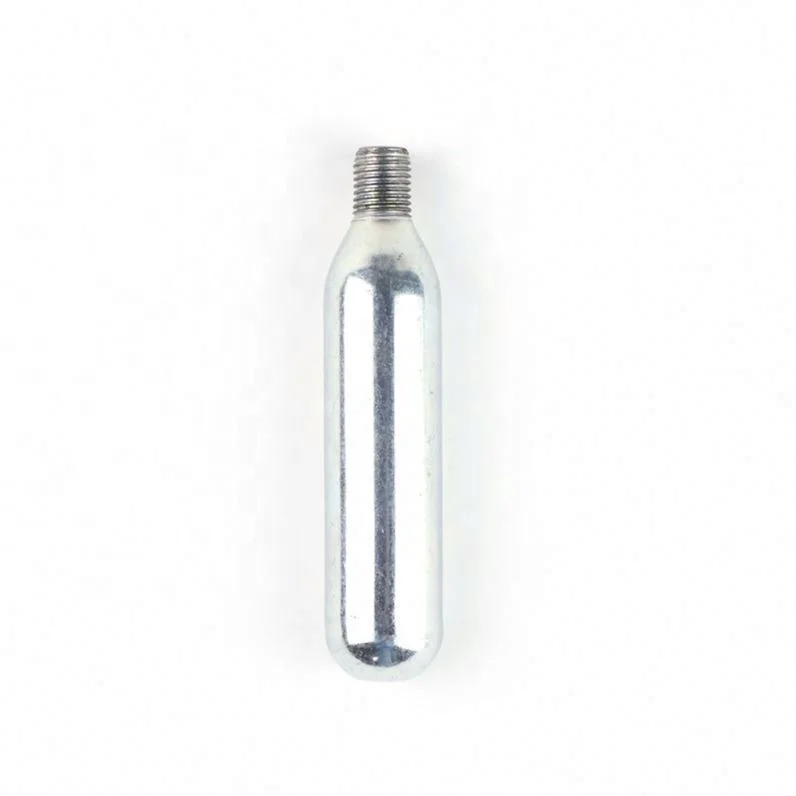 Wholesale 12G/14Cc Mini CO2 Gas Cartridge/Cylinder With 3/8-24UNF screw Neck For Beauty Injection CDT