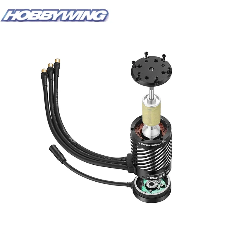 Hobbywing EZRUN Brushless Sensored 4278SD 2250KV/4268SD 3-4S 2500KV Motor for 1/8 1/10 Truck Car 2250kv