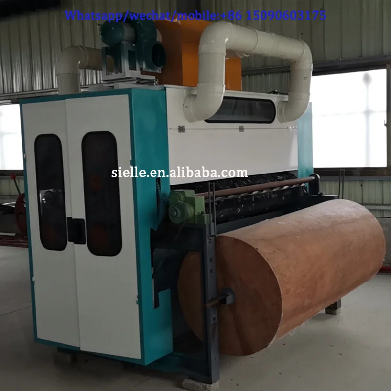 Industrial wool carding machine