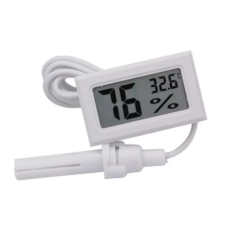 Upgraded waterproof mini digital lcd temperature sensor humidity meter thermometer hygrometer