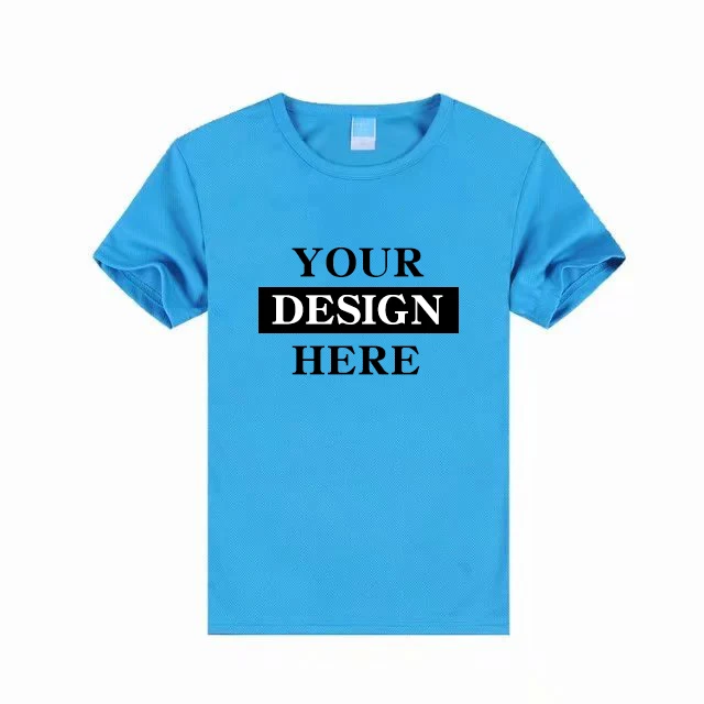 Giftin 100% Polyester Design Your Own Full All Over Print Running Sport Tshirt Custom Sublimation T-Shirt