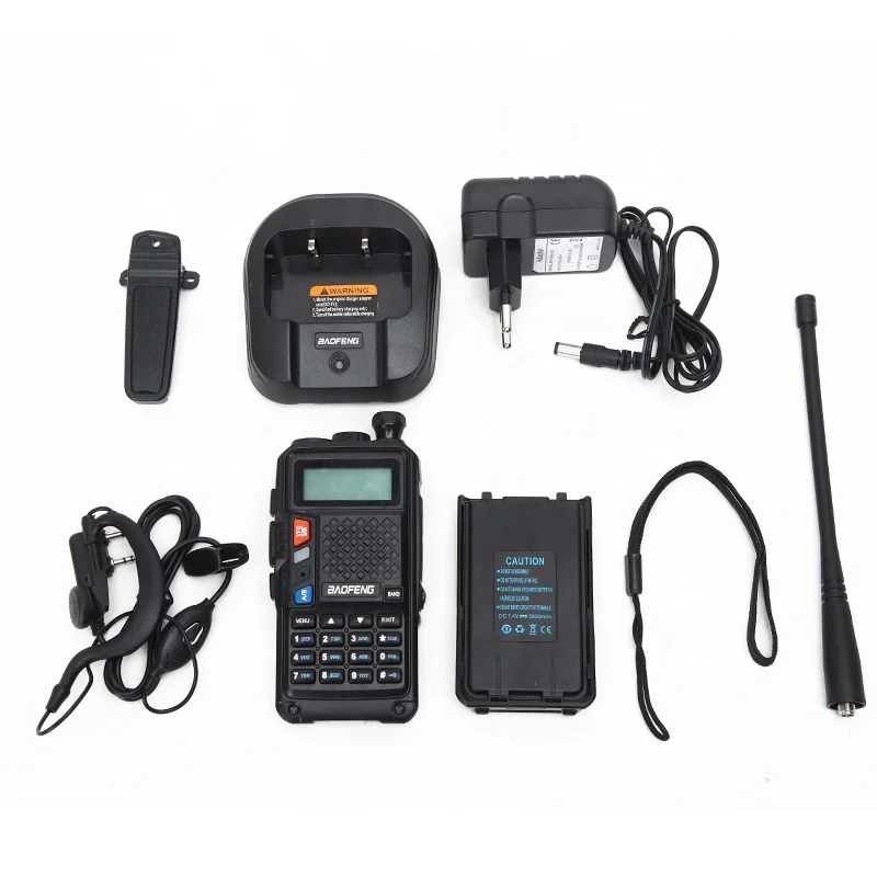 BaoFeng BF-UVB3 Plus 8W High Power  Ham Amateur Radio  128CH 136-174Mhz & 400-520Mhz 10KM Long Range Upgrade UV 5R