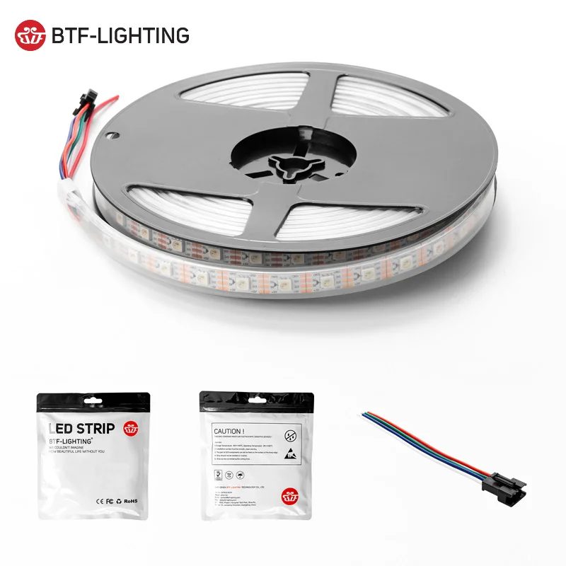 DC5V WS2813 4Pin Backup Data Wire Digital Addressable RGB Pixel Smart Led Strip Lights