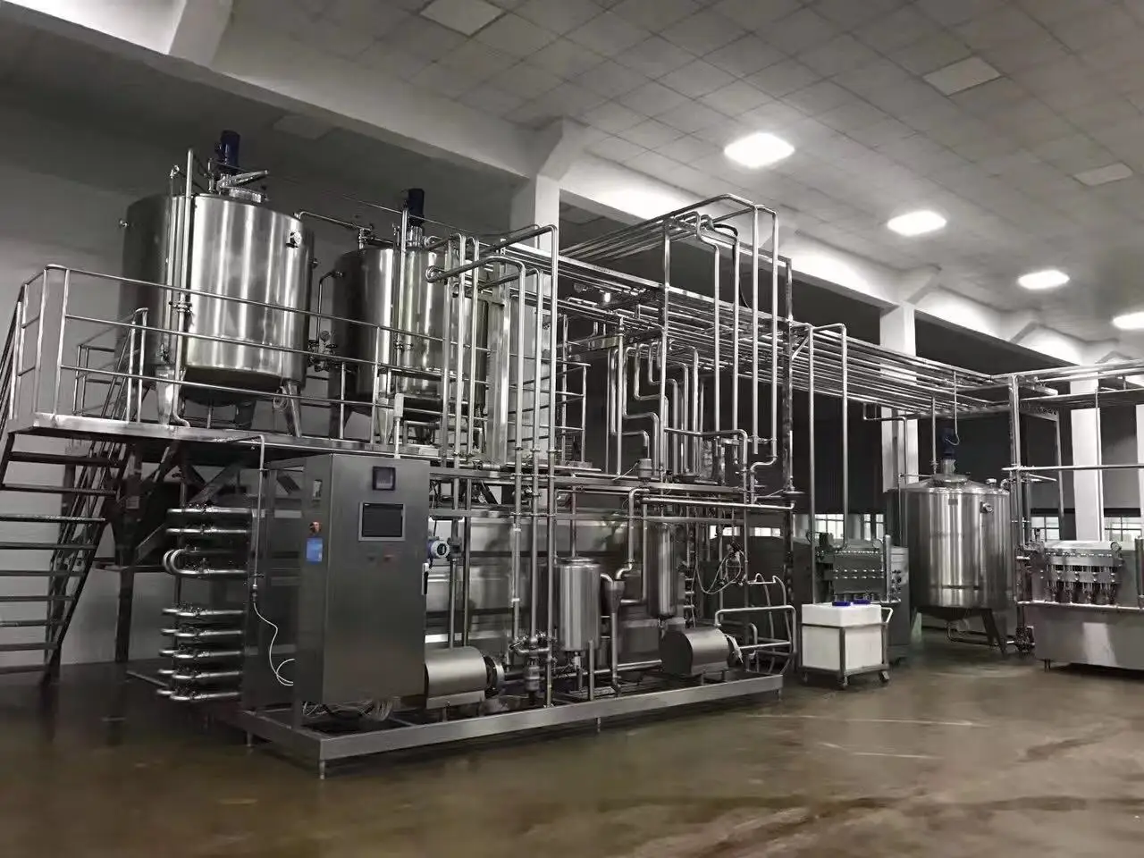 CIP automatic cleaning system equipment for machine cleaning