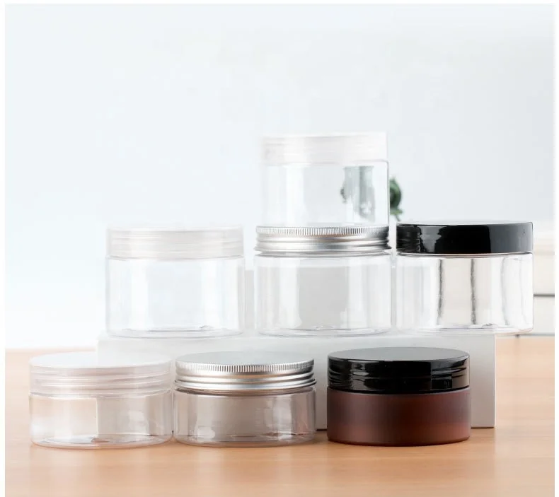 1oz 4oz 6oz 8oz 16oz  empty food grade wide mouth plastic cookie jar