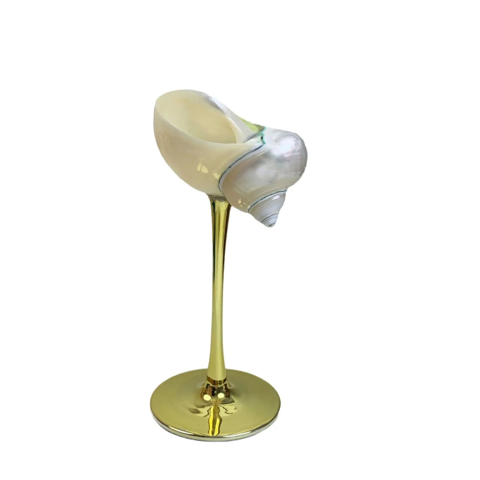 ins handmade shell conch glass Aromatreatment dish Creative companion gift cup Wedding boudoir birthday gift