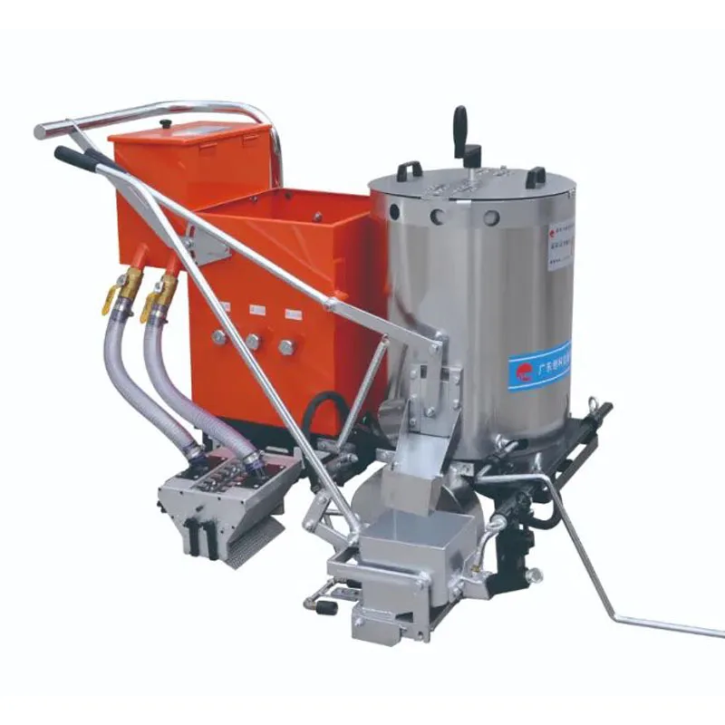 Factory price hand push Self Propelled 15 cm marking shoe 20 cm 30 cm modern road line marking machine