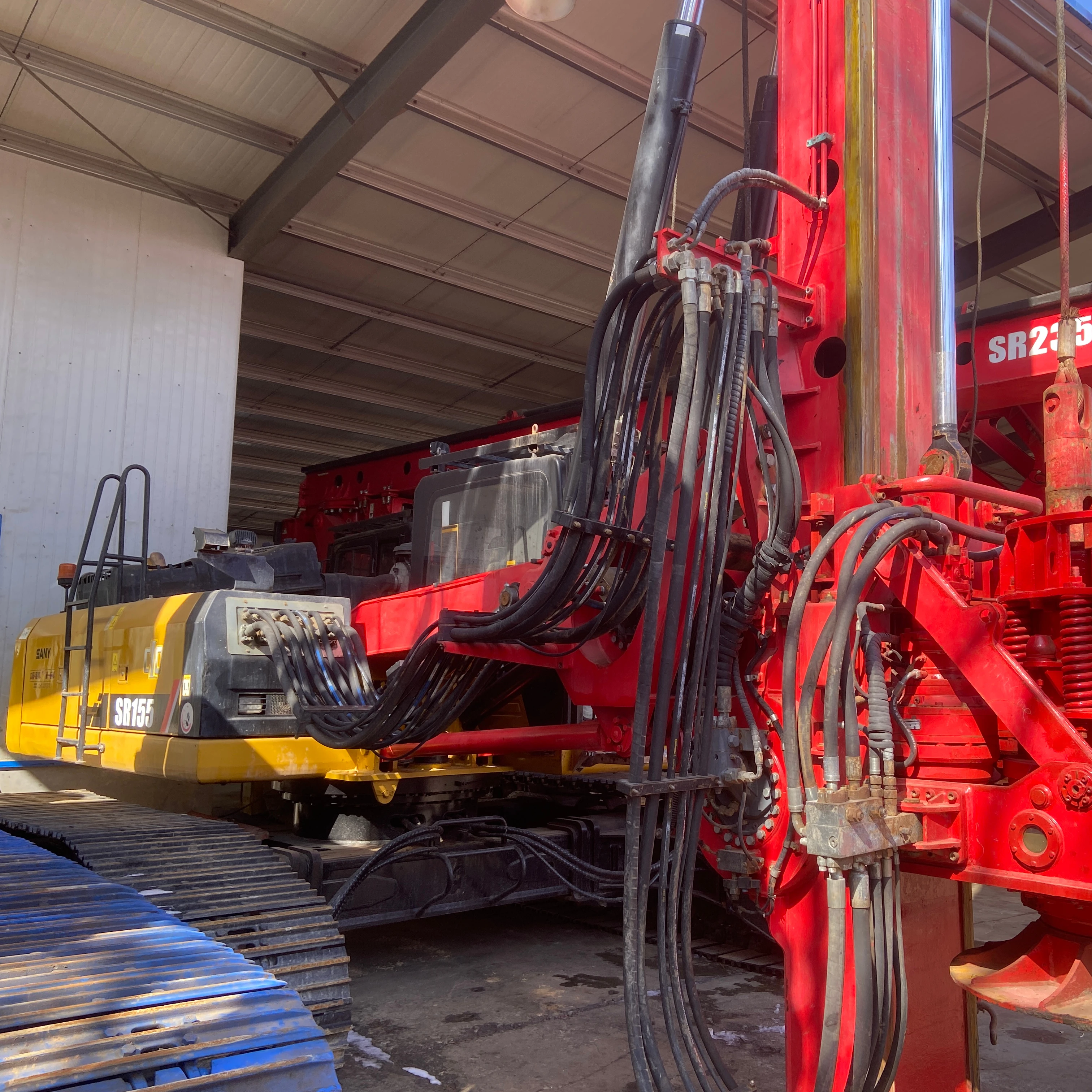 Rotary Drill Well Rig SANY SR155 Rotary Rig For Mining