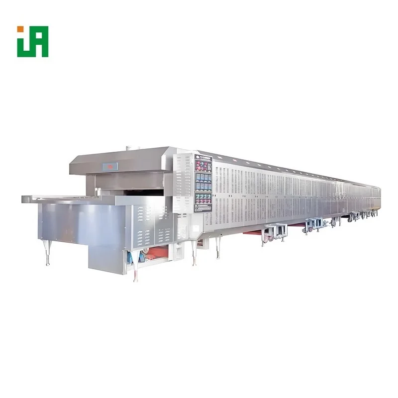 Туннельная микроволновая промышленная сушилка печь стерилизационное оборудование