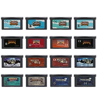 32 Bit Video Game Console Card Advance Wars Breath of Fire DOOM Harvest Moon for GBA/SP