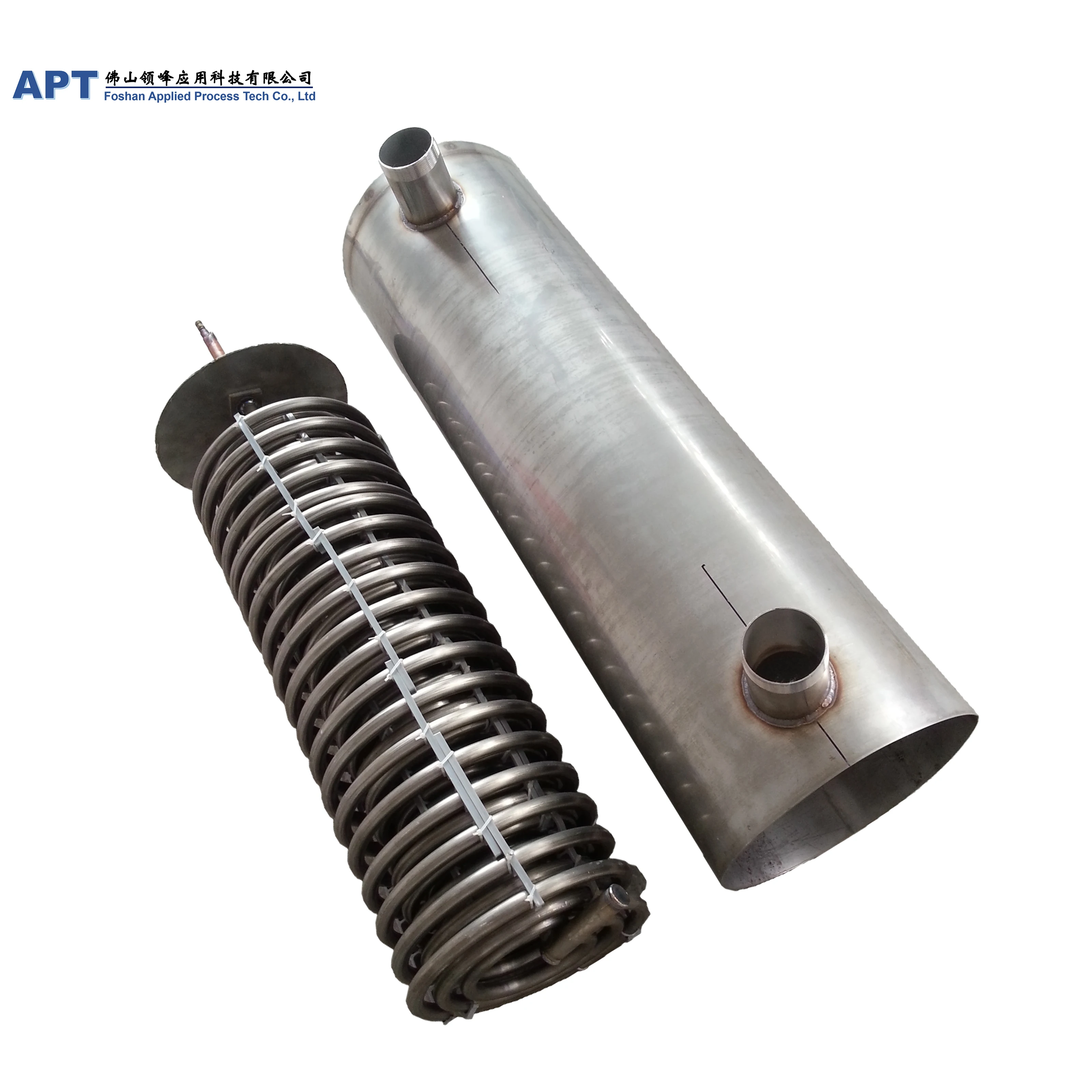 
Stainless steel tube SS204/SS306/SS316 coil heat exchanger evaporator 