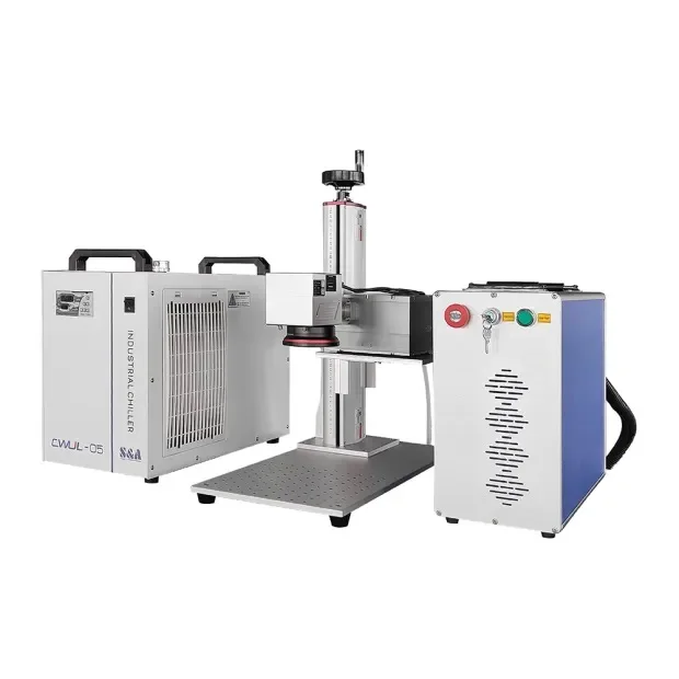 Split type economic 5w 10w uv laser marking machine glass plastic pcb laser marker