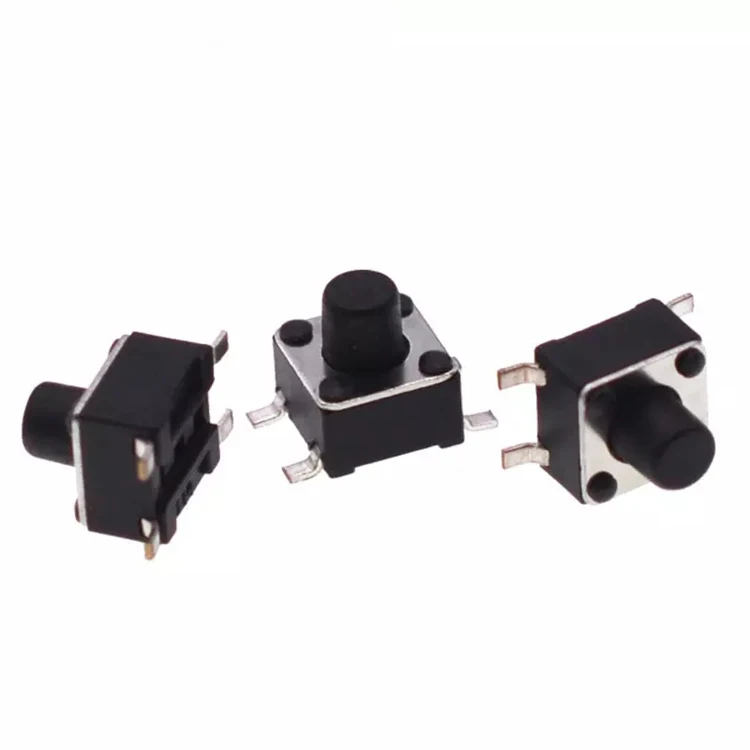 High quality high temperature resistant patch tact switch 4.5*4.5*3.8-8MM environmental protection key switch
