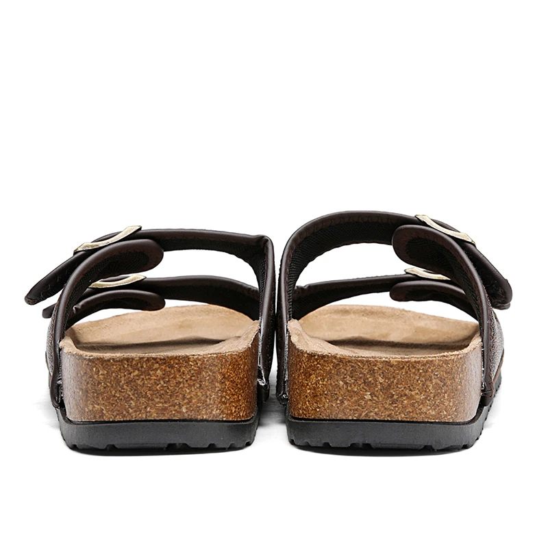 Custom unisex Buckle Mules Sandals Clogs Cork Birken Slippers