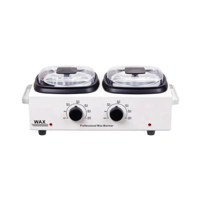 New Arrival Salon Use Body Depilatory Wax Melt Warmer Electric Hair Removal Wax Heater with Double Pots