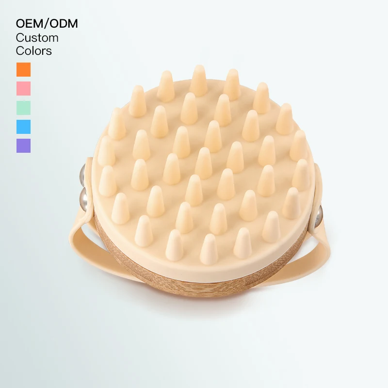 Shampoo Brush Scalp Massager Eco - friendly Scalp Silicone scalp Massager Brush For Hair Growth Shampoo Hair Brush