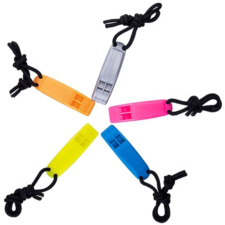Marine Emergency Outdoor Plastics Survival Safety Whistle