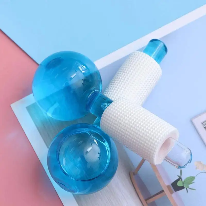 Factory Wholesale Beauty Facial Cold Massage Ball Ice Globe Set