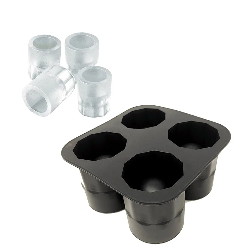 2023 New Arrivals Ice Molds Whiskey Wine Silicone Ice Cube Tray Mold