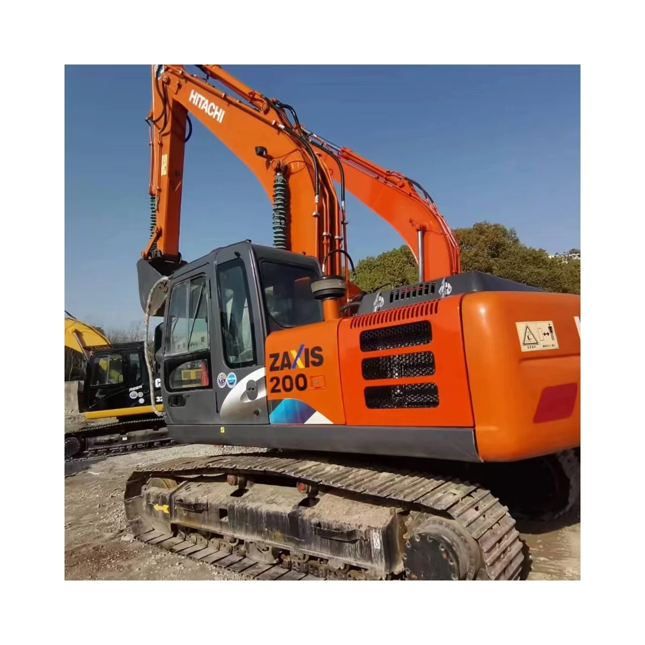 Zihui Hot Sale Good Condition Used Japan Excavator Hitachi ZX200-6A Second Hand Digger Machinery Hitachi ZX200