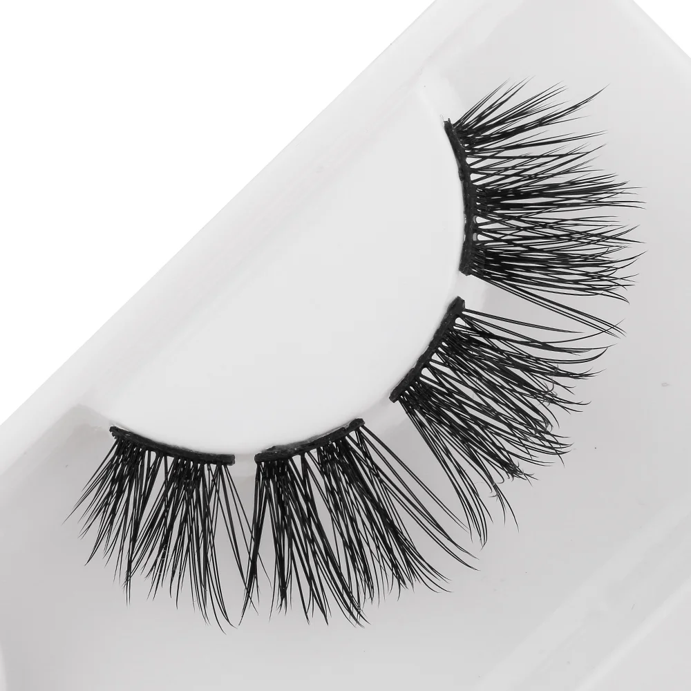 Worldbeauty professional vendor bulk diy mink glue-based lashes superfine band 3D faux mink lashes private label eyelash