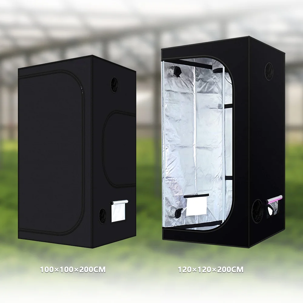 Ready to ship Factory wholesale hydroponic grow tent bestseller indoor grow room grow box 3*3  with metal corner