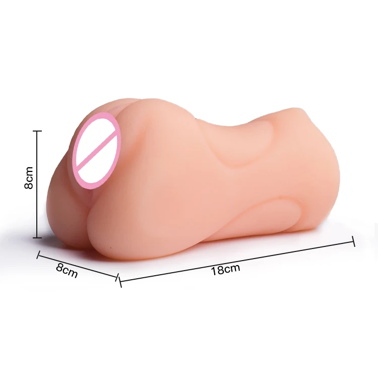 Wholesale Vagina Pussy Male Masturbator Cup Transparent Endurance Training Exercise Vacuum Pocket Masturbation Sex Toys For Men