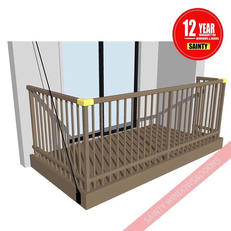 Aluminum decking customized aluminum railing outdoor garden and swimming pool decking wood flooring