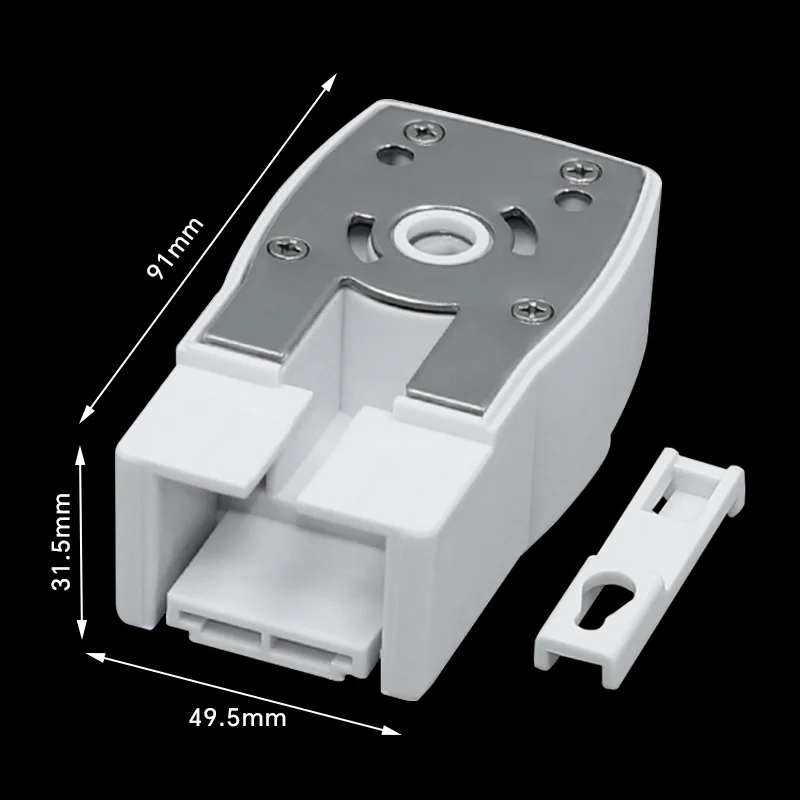 Wholesale Smart Home Electric Curtain Rail Automatic Window Motor For Office High-Tech Aluminium Material Electric Curtain Track