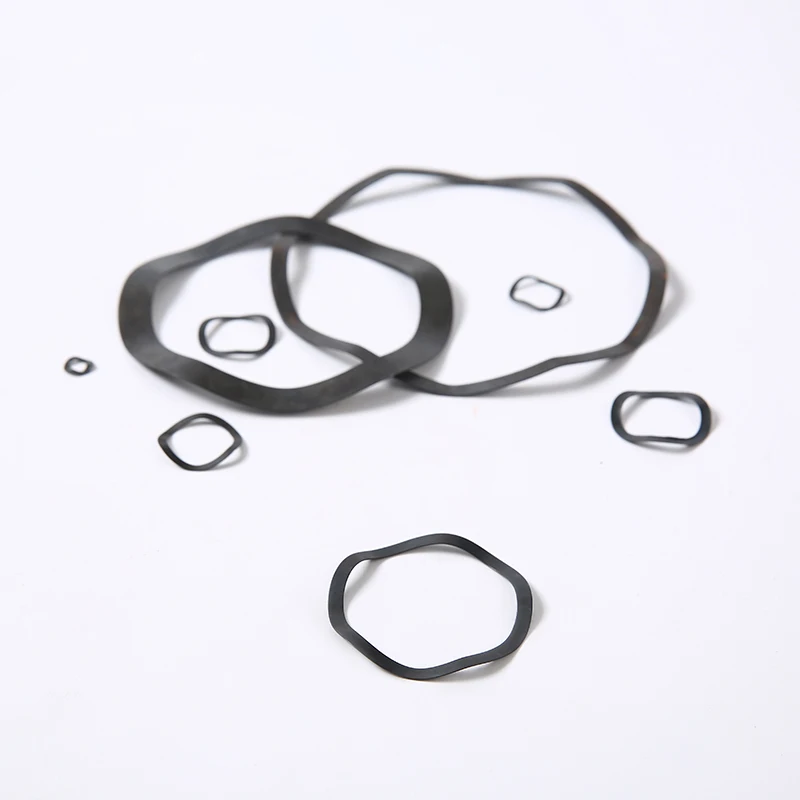 M70*80*0.6mm Various specifications Din 137 Black Oxide Wave Spring Washers Steel Lock Washer for Screw Bolt
