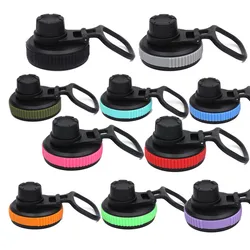 Double Wall Insulated Stainless Steel Water Bottle Lid Hydro Vacuum Flask Wide Mouth Bottles Plastic Sport Chug Lid Spout Lid