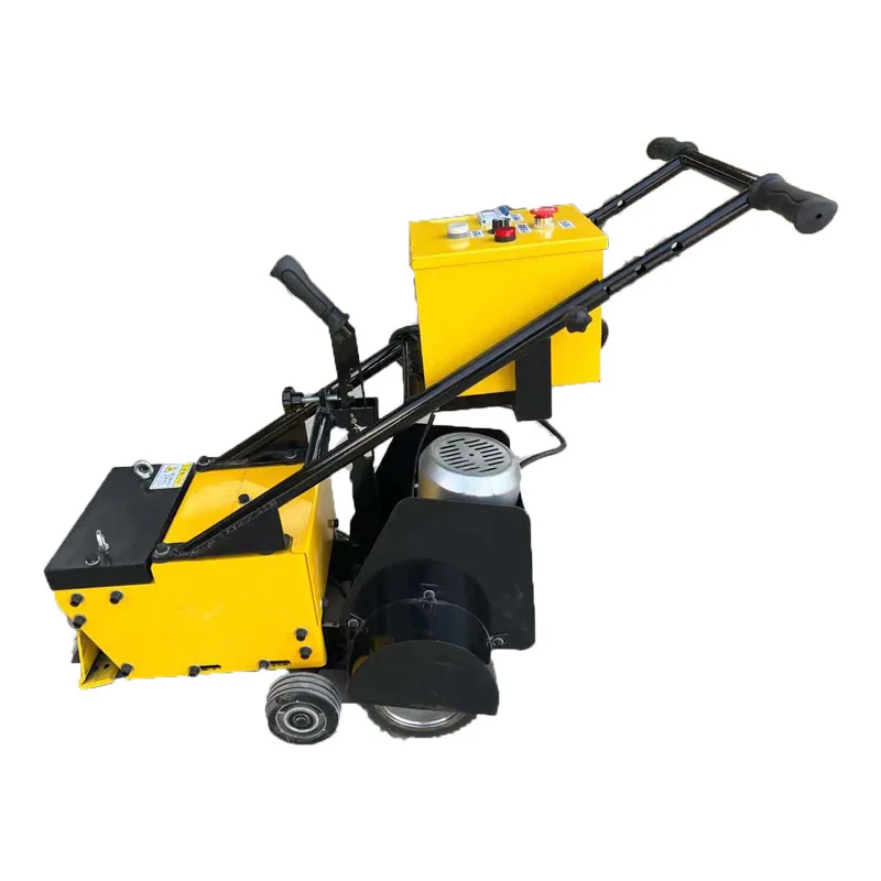 Self-propelled plastic runway Flooring removal machinery Playground Plastic runway refurbishment processor equipment