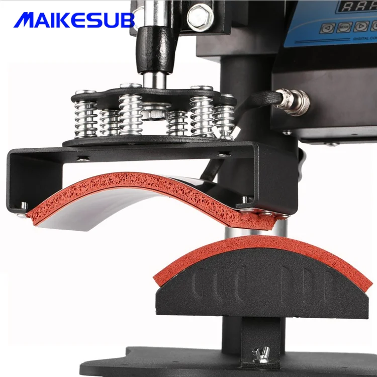 Baseball peaked Hat Digital Heat Press transfer printing hat sublimation hat heat press machine