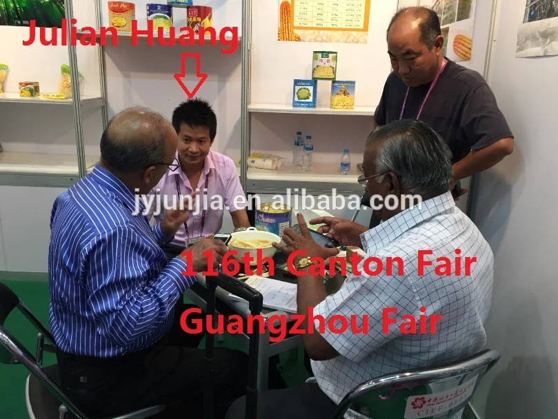 
Chinese natural food canned sweet corn 340g 