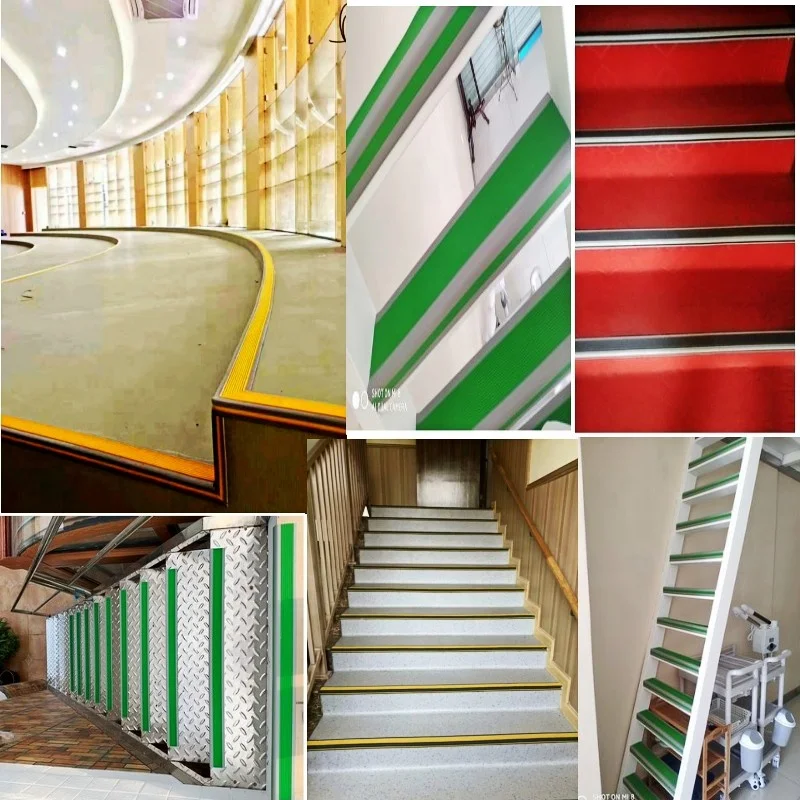 Wholesale Free Sample Customized Modern Decorative Rubber Stair Treads