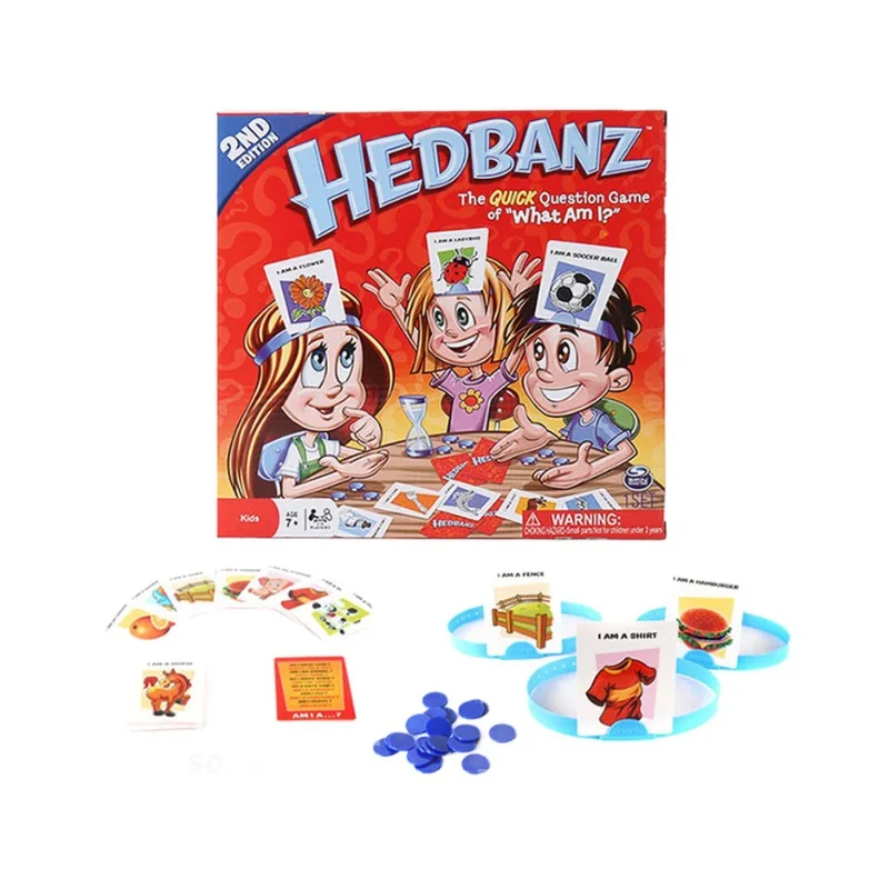 Children Family Interactive Educational Guess Who Board Game Intelligence Quick Question Set Guess What i Am For Kids Toy