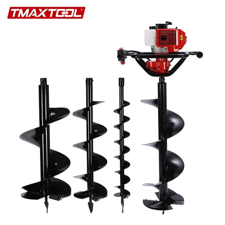 Китай профессиональный бензиновый Молоток Отверстие сверла 300 мм земли ручного шнека