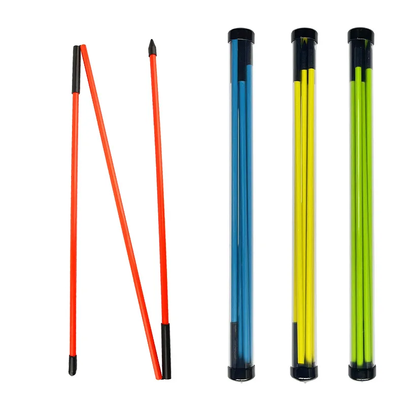 Folding Golf Alignment Sticks Golf Indicator Golf Training Equipment Accessories