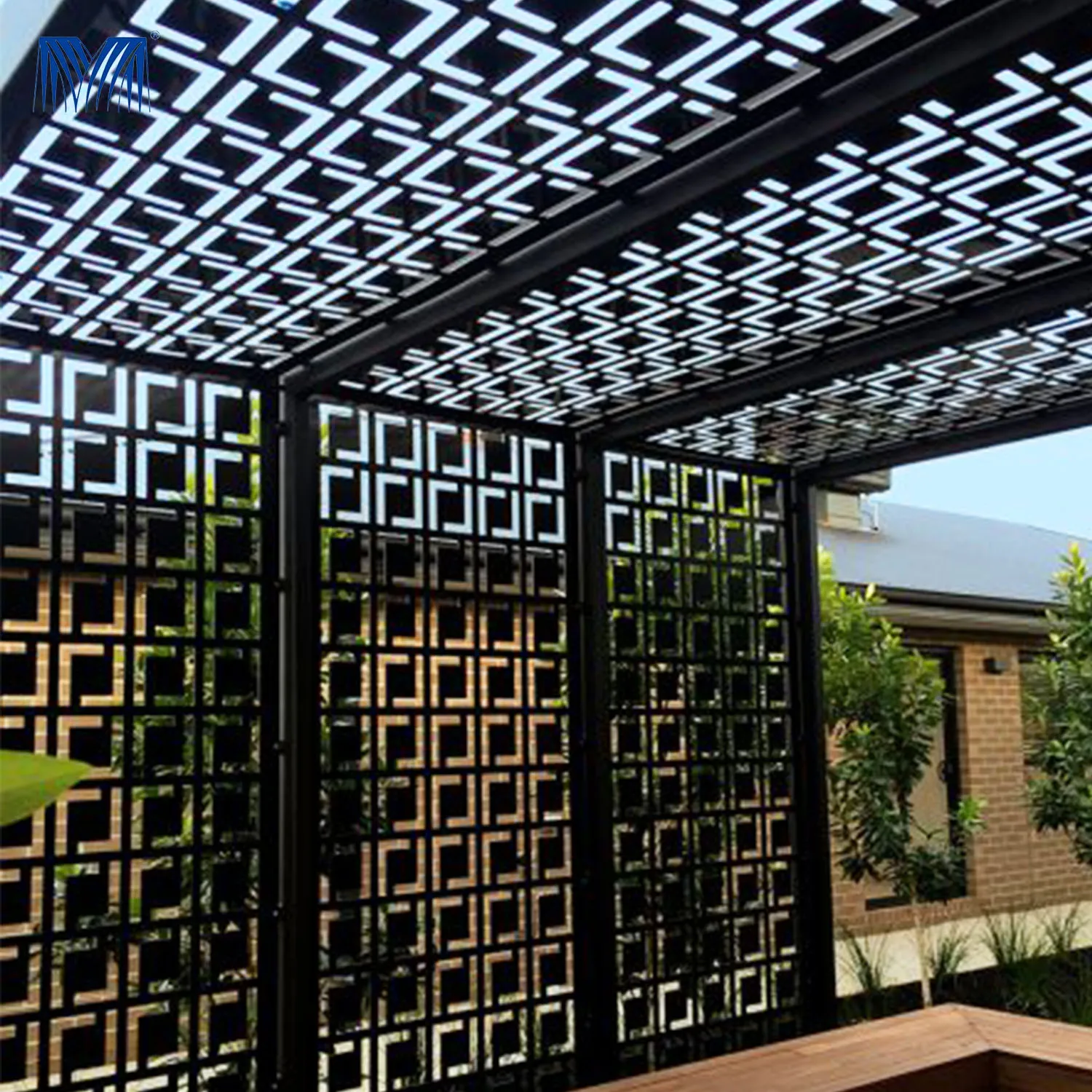 System usada vendo de madera motorized 2x3m covers modular garden black 4 x 4.50 pergola-aluminium bioclimatic