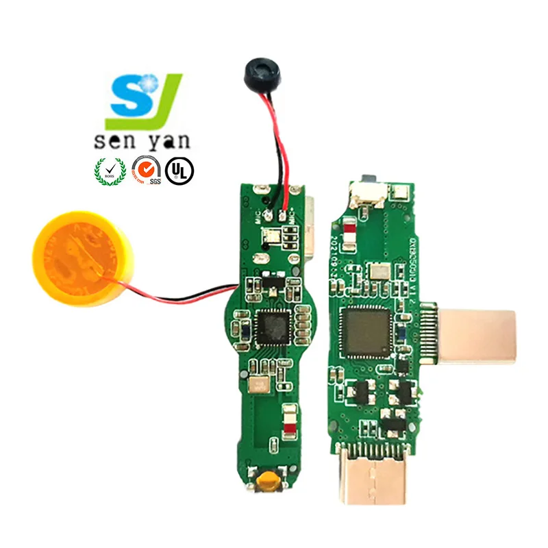 Customized Vhf Wireless Blueteeth Condenser Microphone Omnidirectional With Uhf Pcb Bk128Rx Receiver Printed Circuit Board