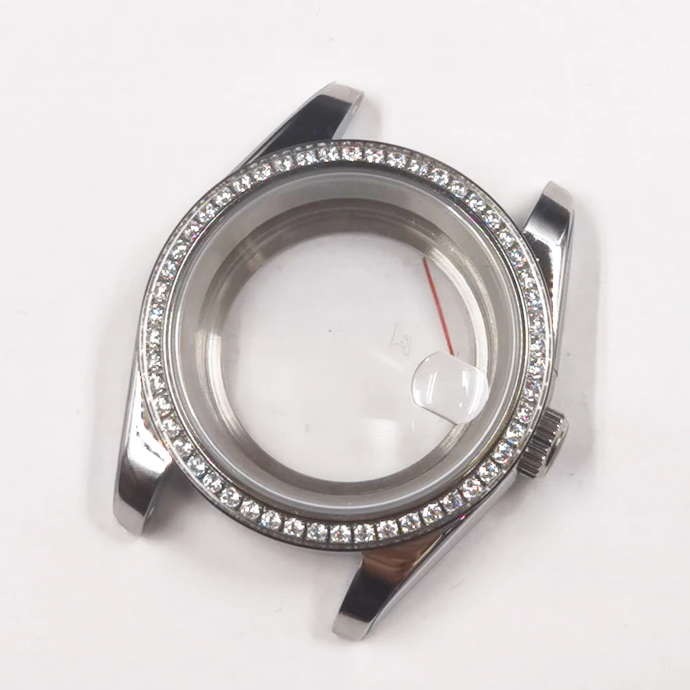 Wristwatch Tools & Parts 36mm fit ETA 2836 2824 Miyota 82 Series NH35 NH35A NH36 Watch Case Stainless Steel Strap