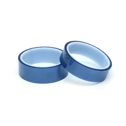 Manufacturer Silicone Adhesive High Temperature Blue Polyester Tape No Residue