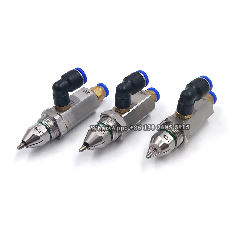 Coating Cleaning Machine Spraying Atomizer Nozzle, Fog Air Ultrasonic Spray Nozzle for Spraying Coating