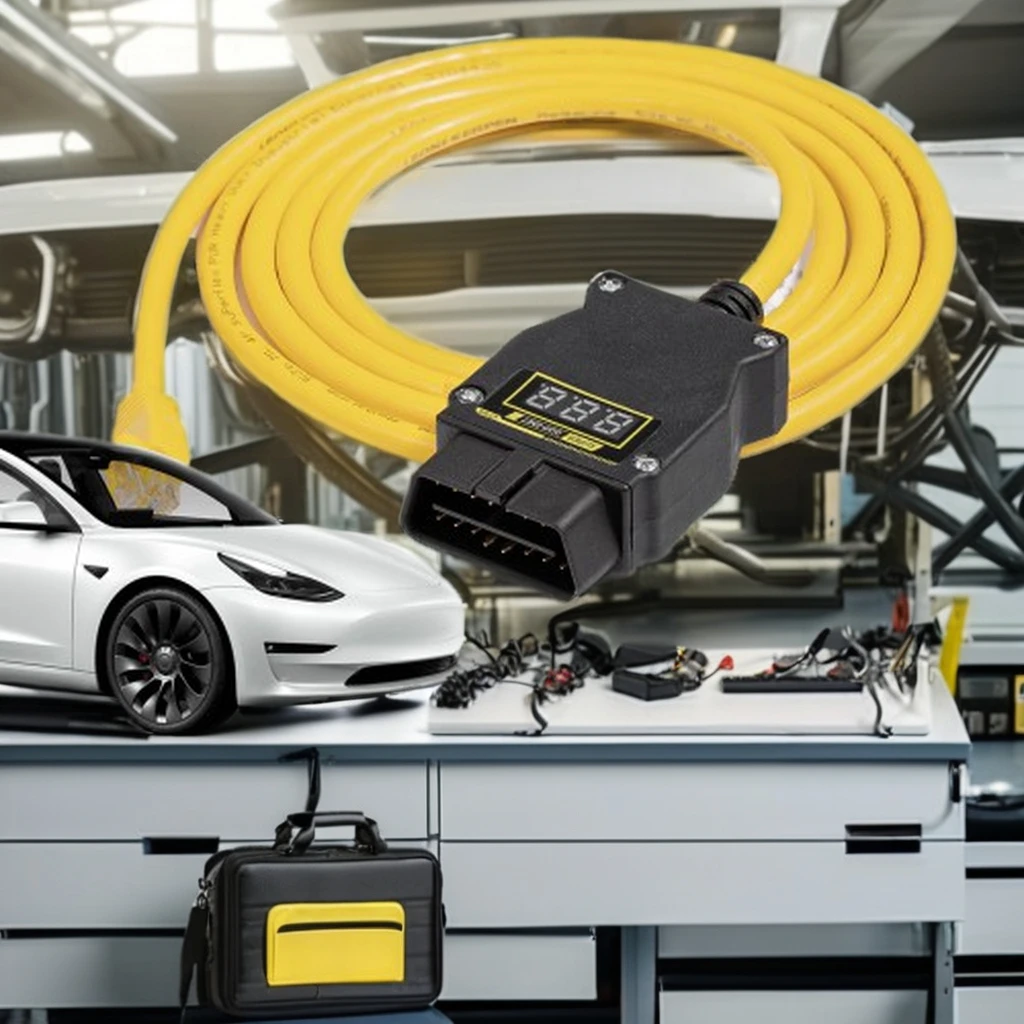 GODIAG GT109 DOIP ENET с дисплеем напряжения диагностический программирующий адаптер для BMW Be-nz VW Audi