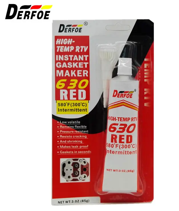 SEC-630 Acidic RTV silicone  gasket maker China Manufacture high-quality