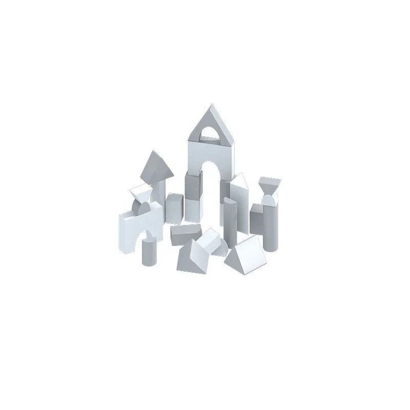 Creativity and colorful kids blocks combination kids soft indoor playground equipment