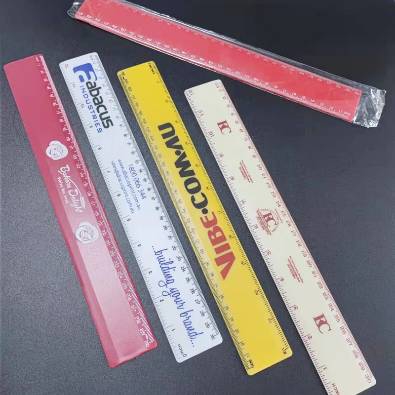 PTRL-001 30cm straight plastic ruler