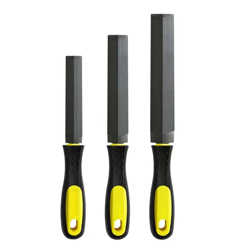 Factory Wholesale Feather Edge File With Plastic Handle,Second Cut,High Carbon Steel F rom Ruixin Tools